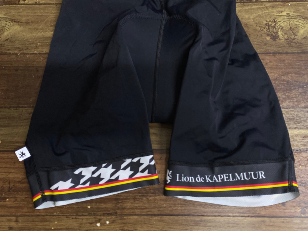 JV396 リオンドカペルミュール Lion de KAPELMUUR ビブショーツ 黒 サイズ不明