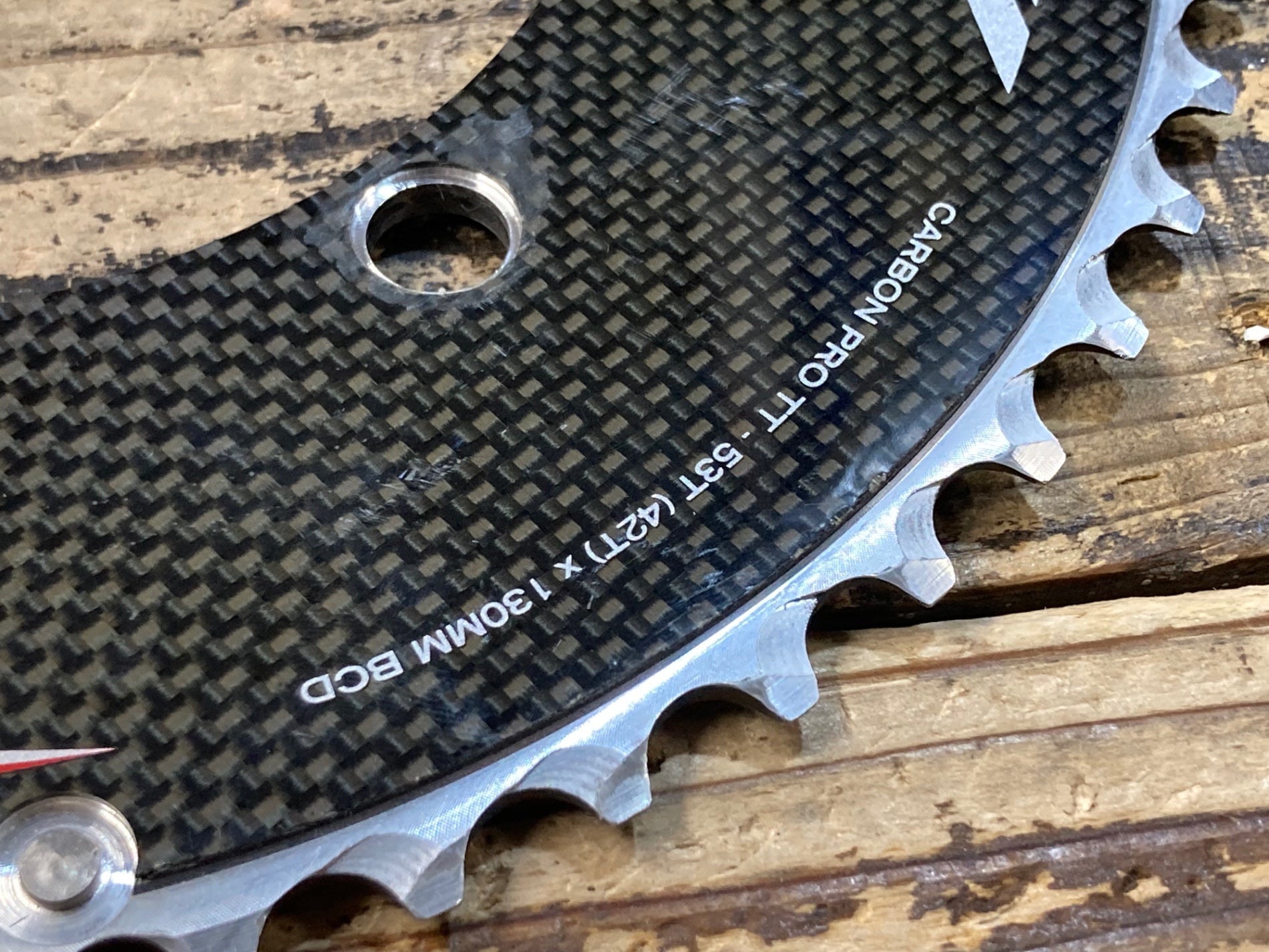 JX501 FSA CARBON PRO TT チェーンリング 53/42T BCD130mm – BICI