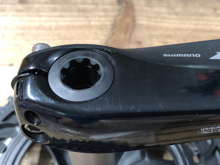 JW346 シマノ SHIMANO 105 FC-R7000 クランクセット 170mm 50/34T 4iiii PRECISION ※チェーンリングジャンク