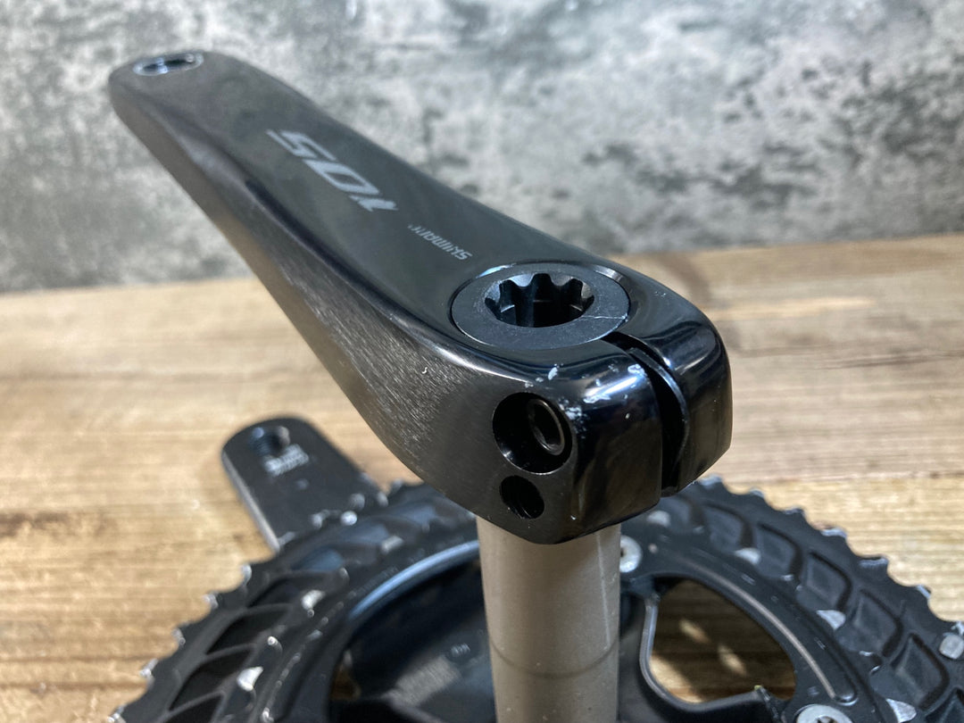 KH984 シマノ SHIMANO 105 FC-R7100 クランクセット 165mm 52/36 12S