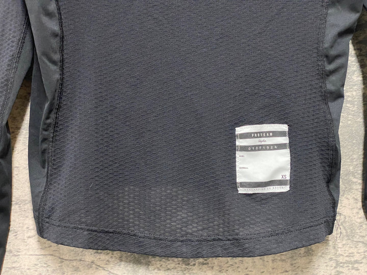 KC837 ラファ Rapha PRO TEAM 長袖 ベースレイヤー 黒 XS
