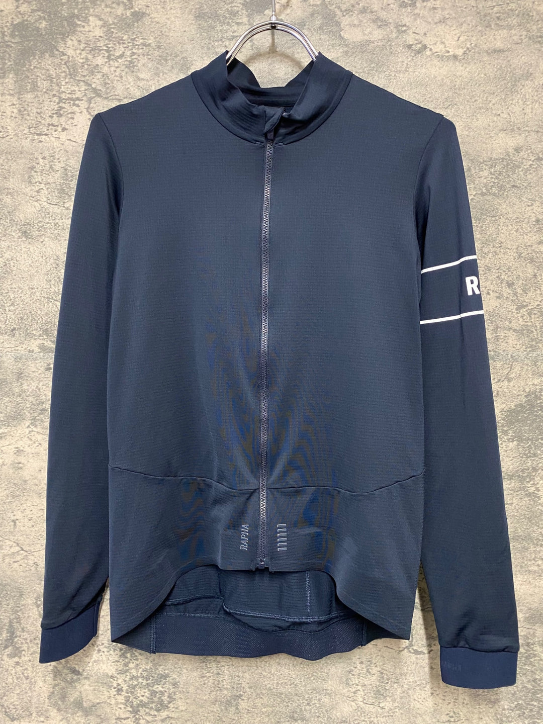 KD616 ラファ Rapha PRO TEAM LONG SLEEVE JERSEY 長袖 サイクルジャージ 紺 M