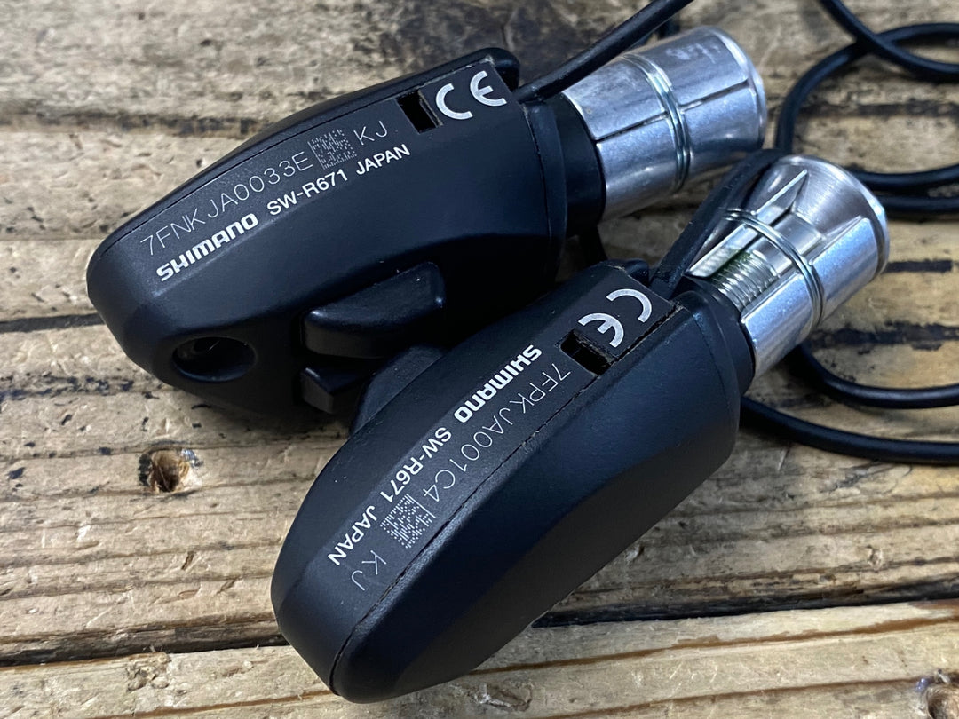 KI235 シマノ SHIMANO SW-R671 TT/トライアスロン DHバー シフトスイッチ Di2 電動