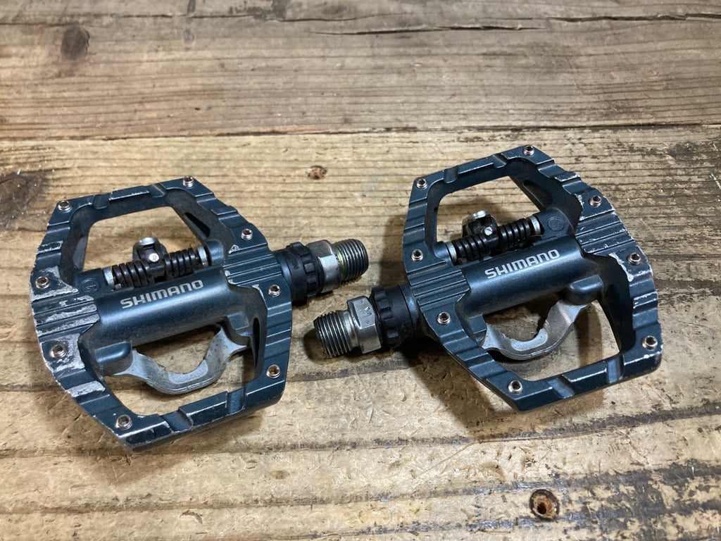 KF113 シマノ SHIMANO PD-EH500 ビンディングペダル 片面フラット SPD