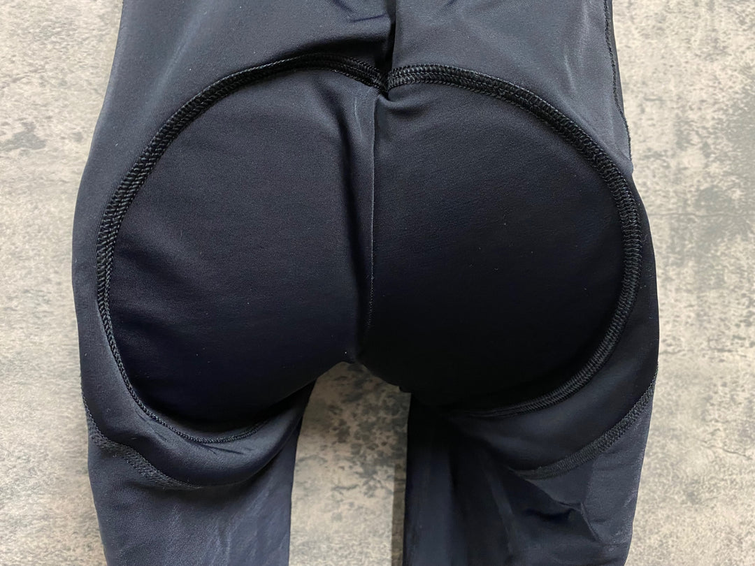 JY681 ラファ Rapha CLASSIC WINTER TIGHTS WITH PAD ビブタイツ 黒 L 裏起毛