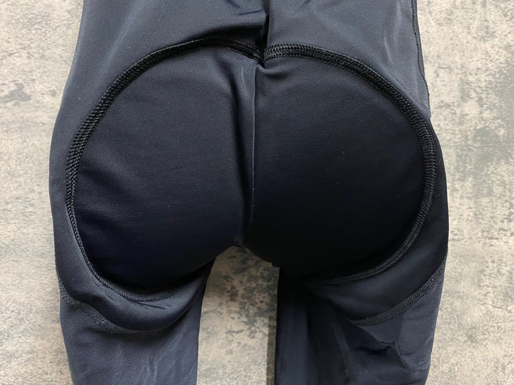 JY681 ラファ Rapha CLASSIC WINTER TIGHTS WITH PAD ビブタイツ 黒 L 裏起毛