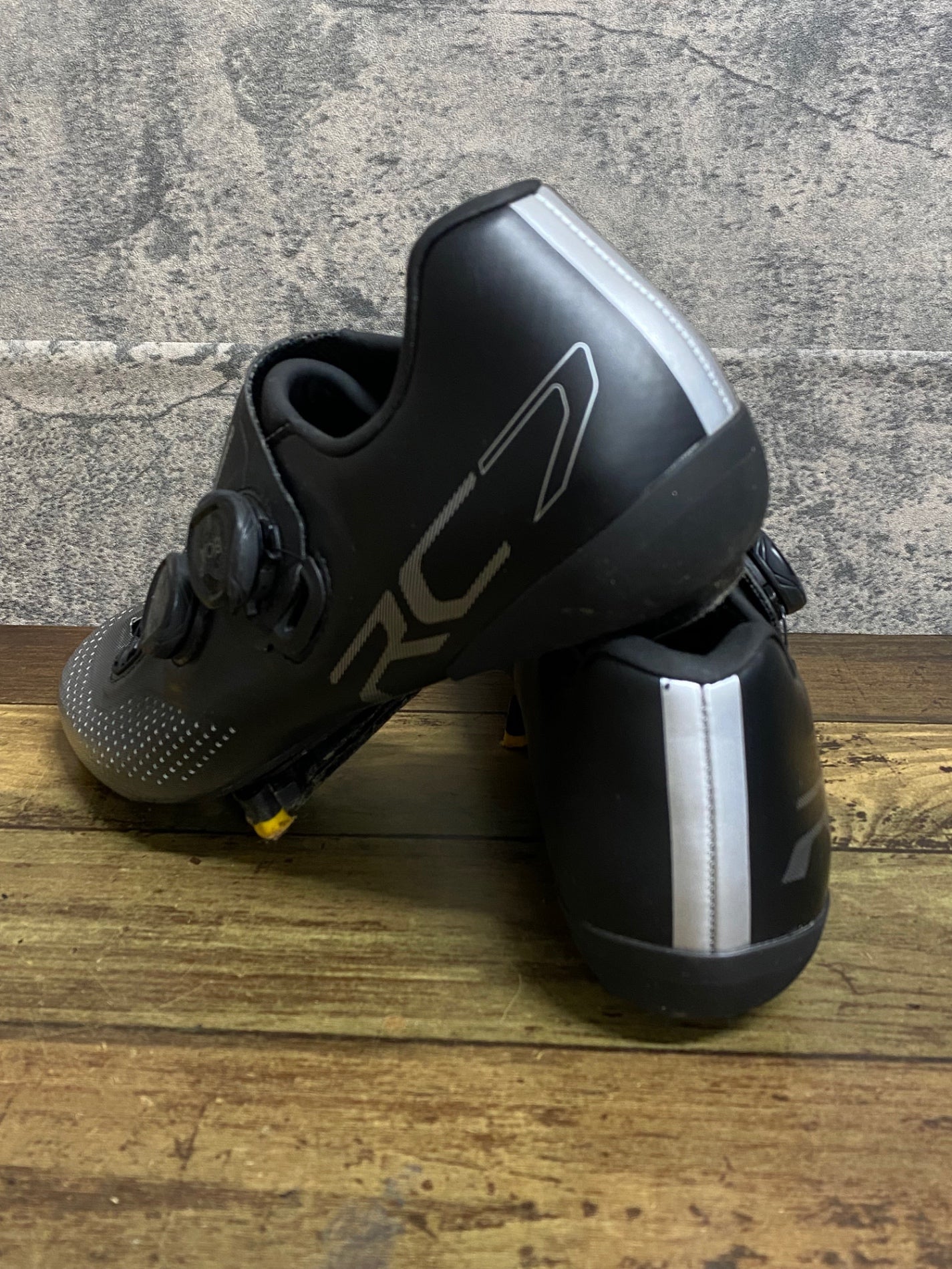 JN806 シマノ SHIMANO RC7 SHRC702M ビンディングシューズ 黒 EU42.5 3