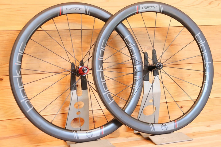 新品未使用品 ブラックインク BLACK INC BLACK FIFTYⅡTU カーボン チューブラー ホイールセット シマノ12/11S 26mm 【千葉店】