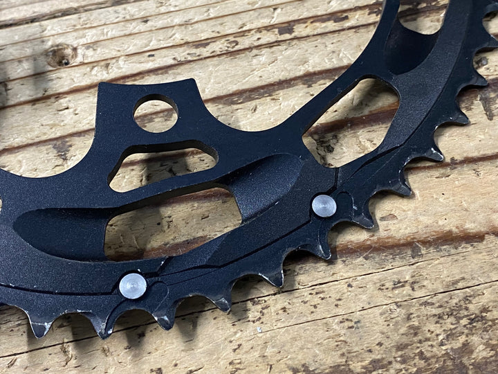 KI489 リデア RIDEA POWERING LF W2T 4ARMS 楕円チェーンリング 50-34T BCD110mm 4穴 2×9~11S