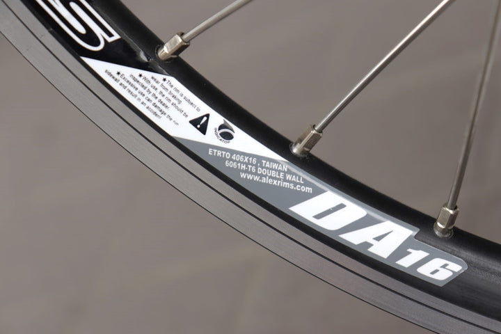 シマノ SHIMANO ALFINE SG-S705 ALEXRIMS DA16 DISC アルミ クリンチャー リアホイール 内装11S Di2 16インチ 手組 【横浜店】