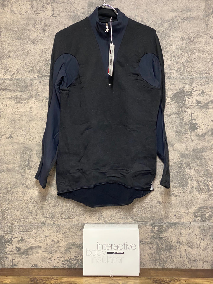 JQ351 アソス ASSOS Winter inter active 長袖 ベースレイヤー黒 M