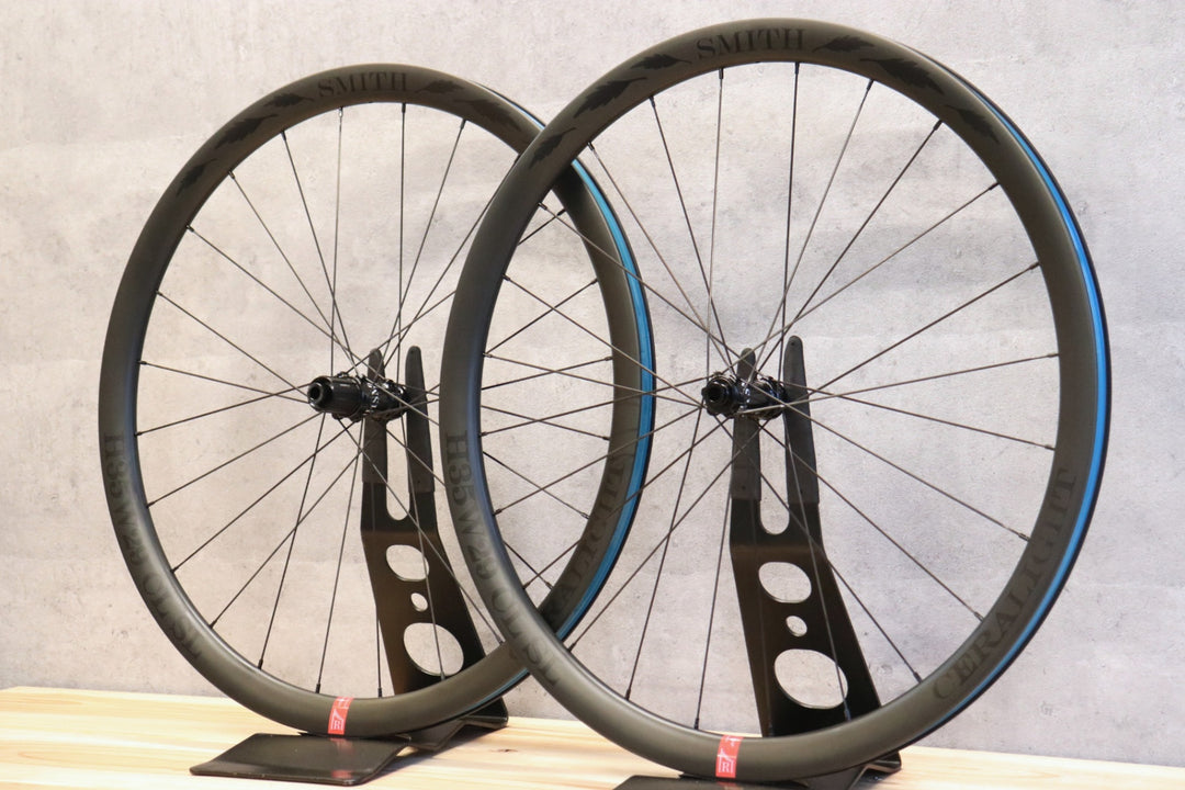 スミス SMITH セラライト CERALIGHT H35W29SAP カーボン チューブレスレディ ホイールセット シマノ 11/12S 【さいたま浦和店】