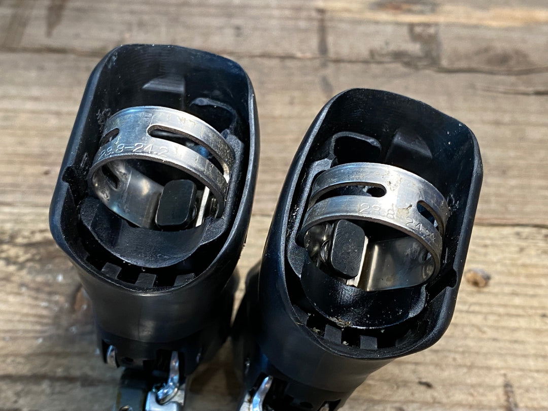 JJ521 シマノ SHIMANO デュラエース DURA-ACE ST-7700-C STIレバー 2x9s ※錆、ブラケットフード劣化 動作確認済