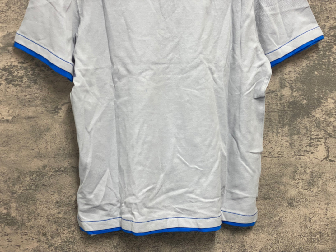 JV545 スポーツフル sportful 半袖 ポロシャツ グレー M ITALIA Skoda