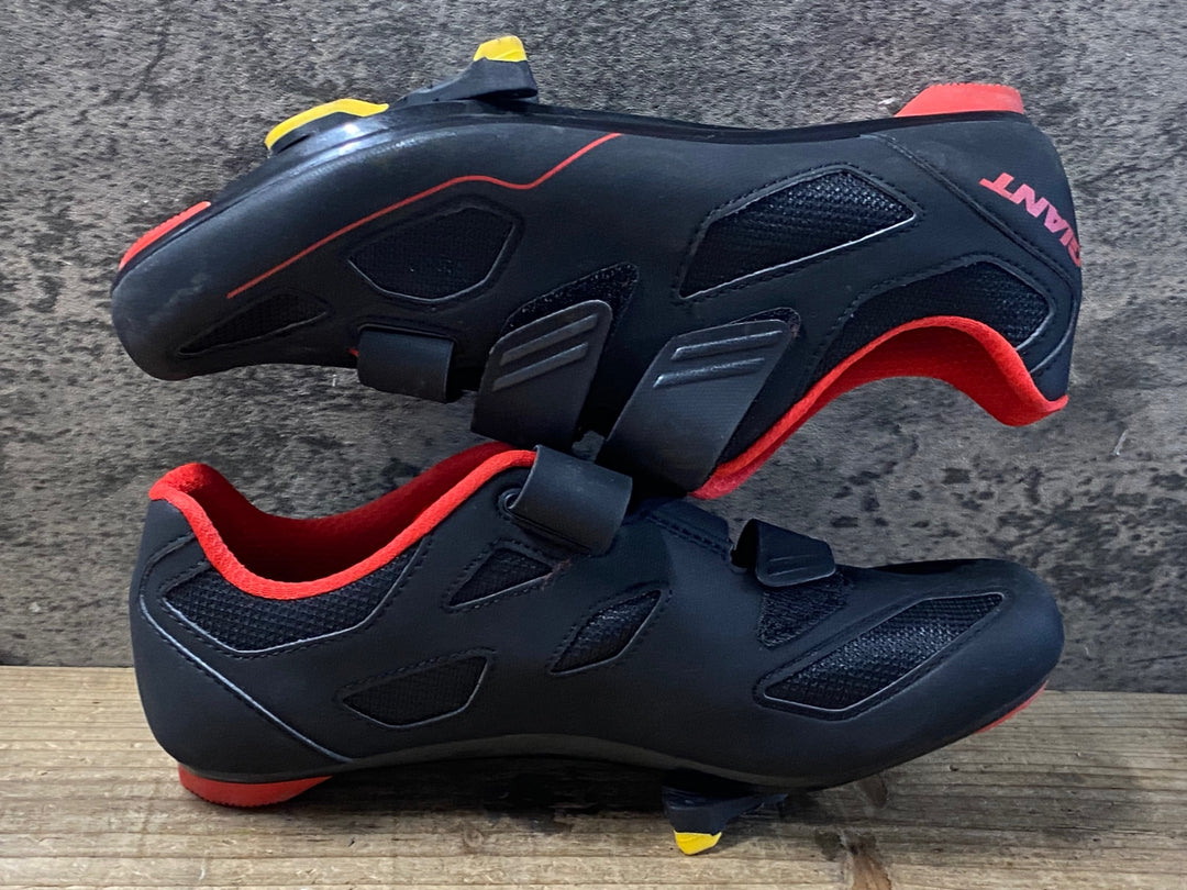 KF490 ジャイアント GIANT BOLT ビンディングシューズ 黒 EU41
