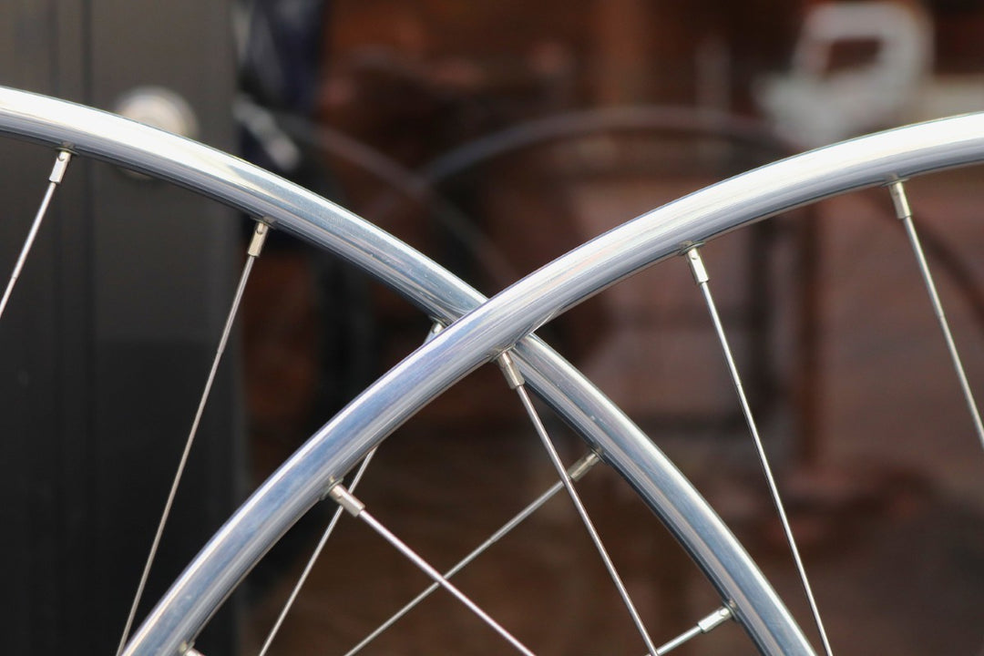 アラヤ ARAYA ゴールドリム GOLD NJS シマノ SHIMANO デュラエース DURA-ACE HB-7600 ハブ チューブラー 手組 ホイールセット 【東京南麻布店】