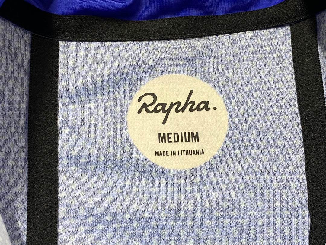 JZ137 ラファ Rapha SUPER LIGHTWEIGHT JERSEY 半袖 サイクルジャージ ネイビー M