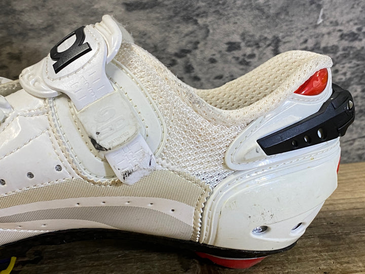 JS642 シディ SIDI エルゴ カーボン ERGO3 CARBON ビンディングシューズ 白 EU40