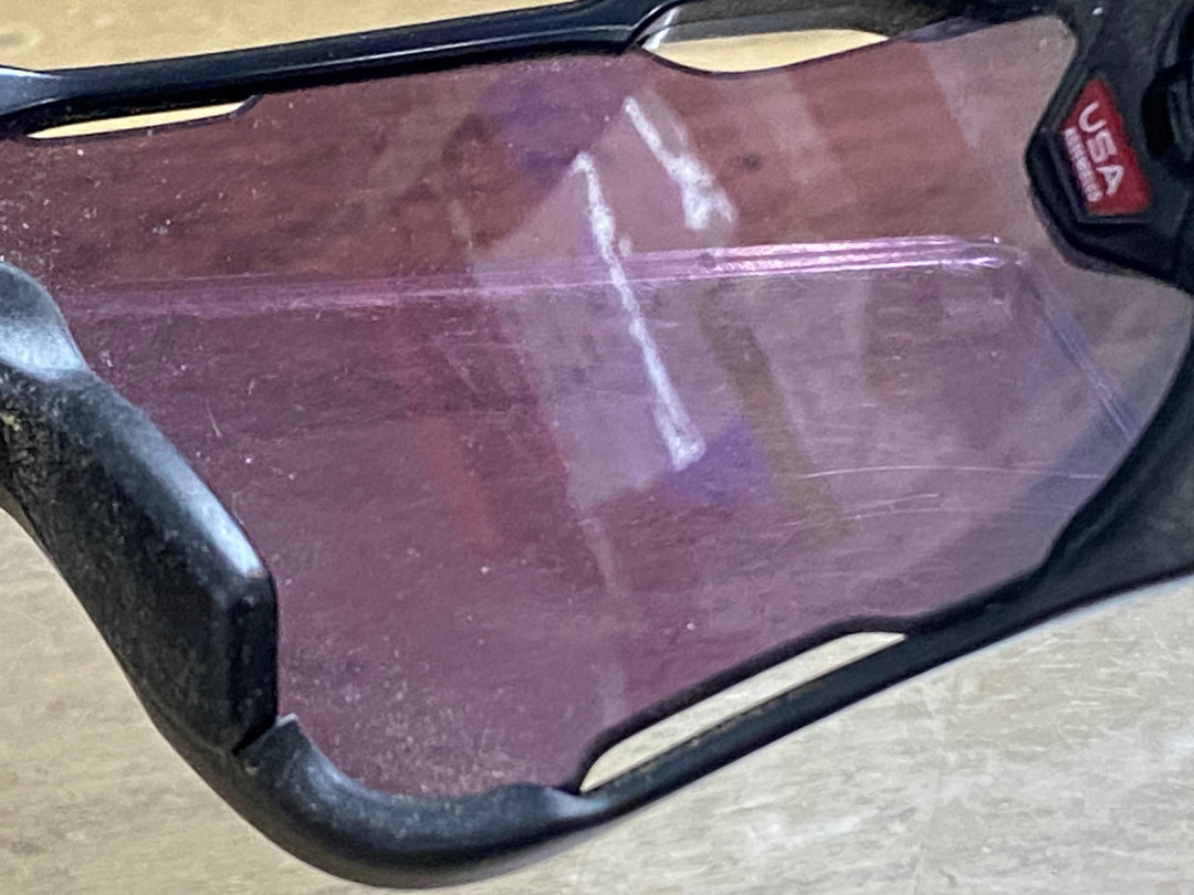 KG235 オークリー OAKLEY JAWBREAKER サングラス アイウェア 黒 赤 PRIZM PHOTOCHROMIC ※レンズ剥離ジャンク