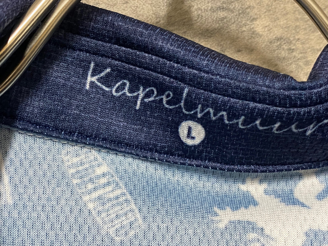 KF528 カペルミュール KAPELMUUR 半袖 サイクルジャージ 紺 白 L