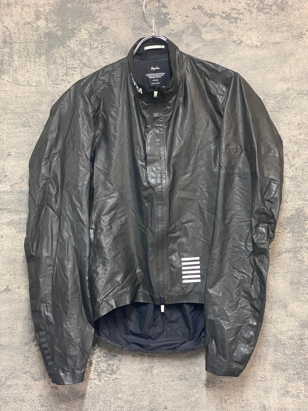 KR262 ラファ Rapha PRO TEAM LIGHTWEIGHT GORE-TEX JACKET 長袖 サイクルジャケット 黒 M