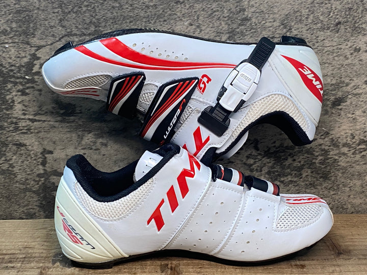 JR512 タイム TIME ULTEAM RS CARBON ビンディングシューズ 白 EU37