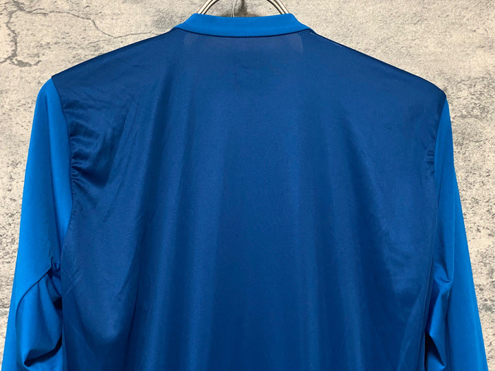 KL765 ラファ Rapha MEN'S PRO TEAM LONG SLEEVE LIGHTWEIGHT JERSEY 長袖 サイクルジャージ 青 XL