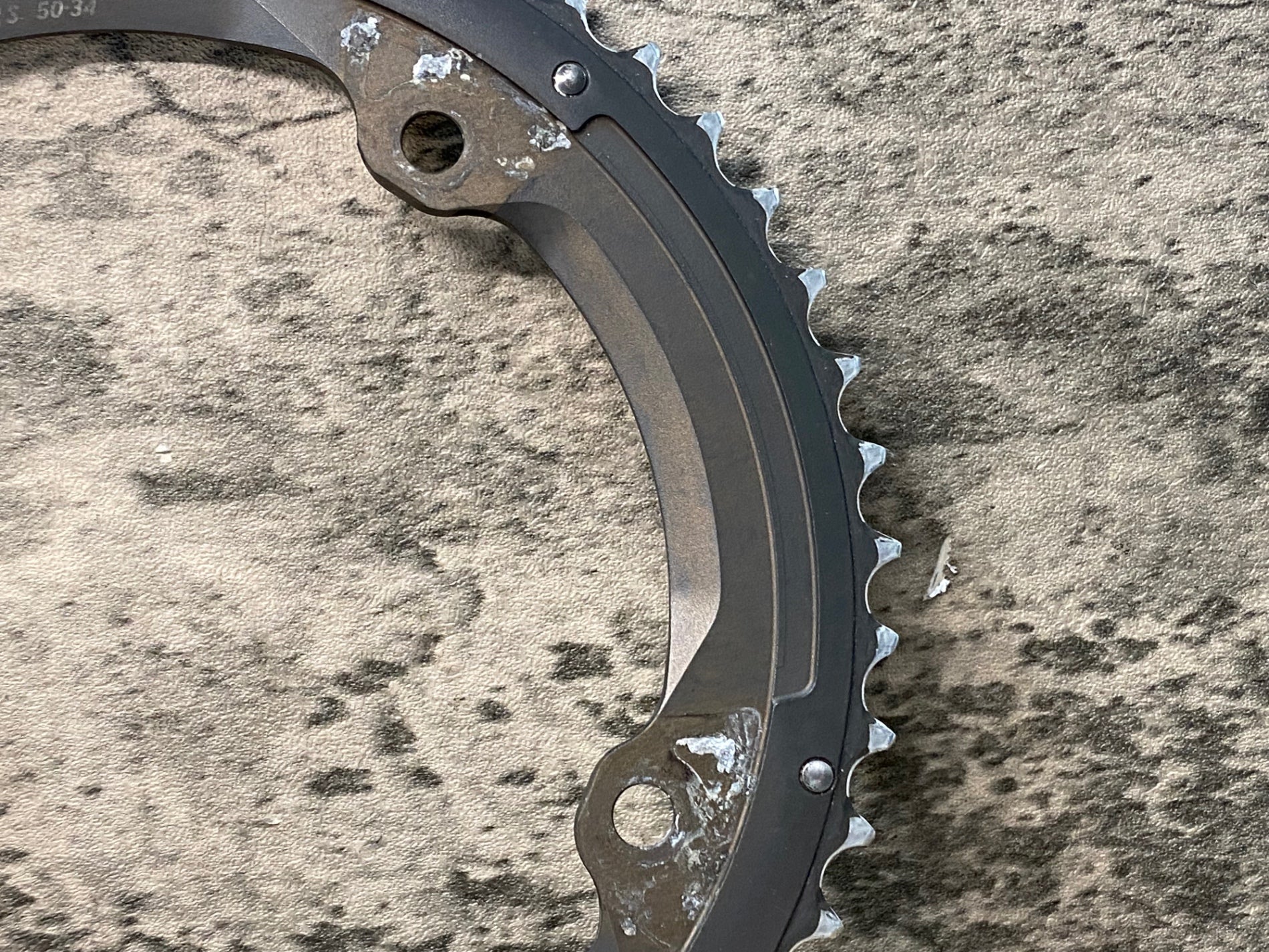 JO017 カンパニョーロ CAMPAGNOLO アウターチェーンリング 50T 11S