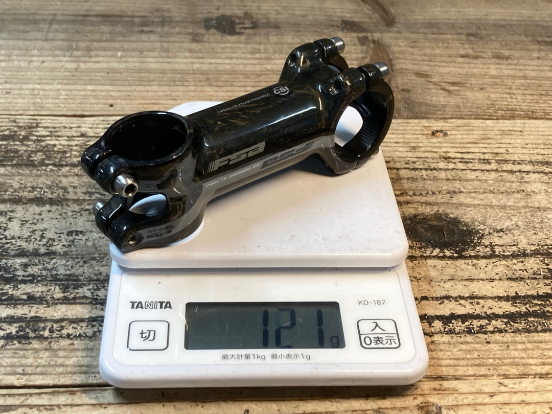 JT336 FSA OS99 3D FORGED AL7050 カーボンラッピング ステム 90mm Φ31.8 OS ±6°