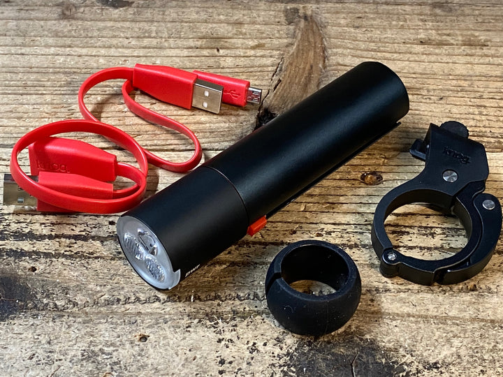 JT503 ノグ knog PWR ROAD700L フロントライト マウント,充電ケーブル 点灯確認済