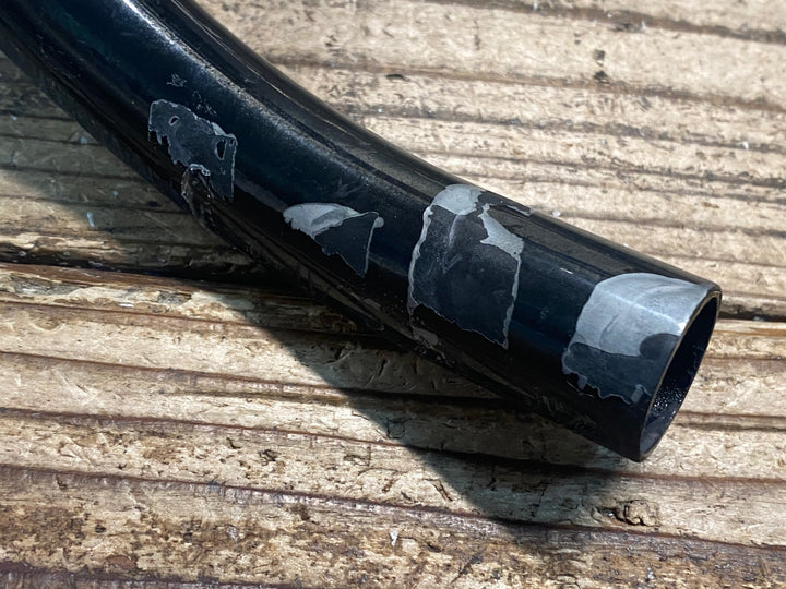 JF809 チネリ cinelli ネオス NEOS 400 Φ31.8 REACH70 DROP125 カーボン ドロップハンドル ※クリア剥がれ大 ジャンク
