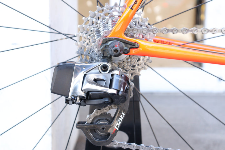 キャノンデール CANNONDALE スーパーシックス エヴォ SUPERSIX EVO Hi-Mod 2017モデル 56サイズ スラム レッド e-Tap 11S 電動 カーボン ロードバイク 【横浜店】