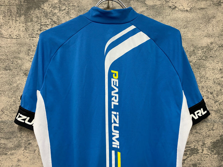 KC651 パールイズミ PEARL iZUMi 半袖 サイクルジャージ 青 白 XL