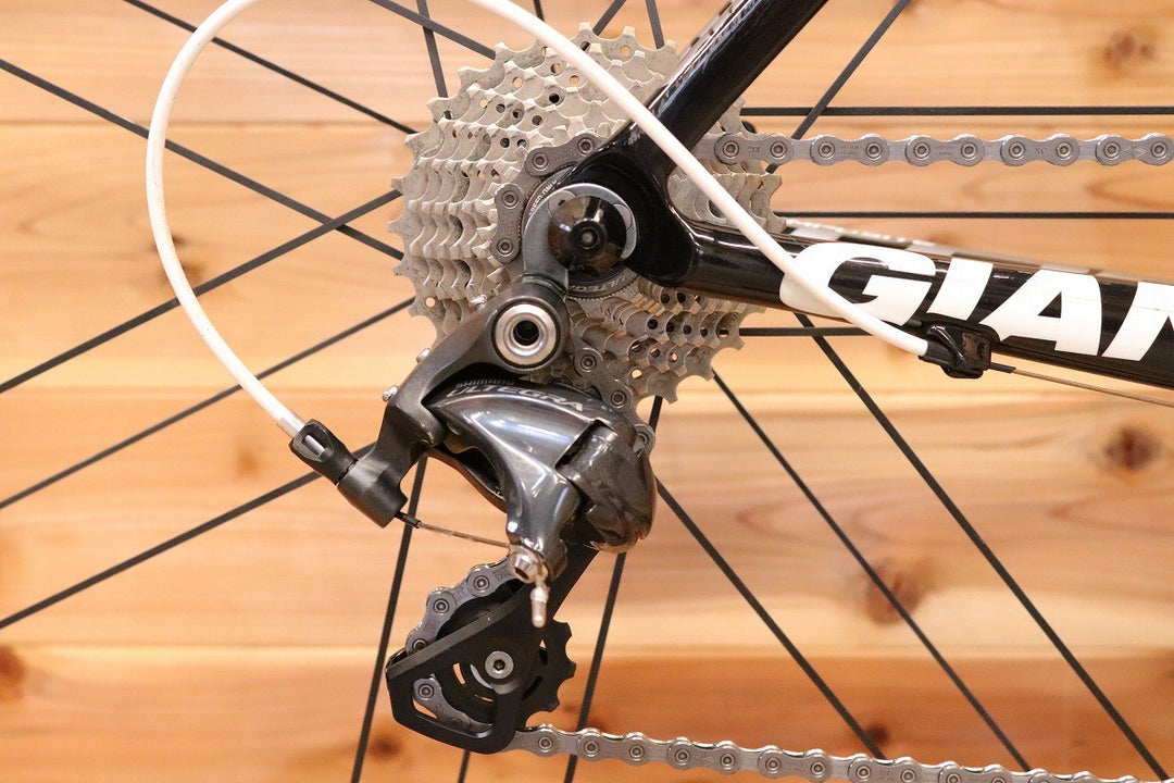 ジャイアント GIANT TCR COMPOSITE 2011モデル Sサイズ シマノ アルテグラ 6800 11S カンパニョーロ ゾンダ 15C カーボン ロードバイク 【広島店】