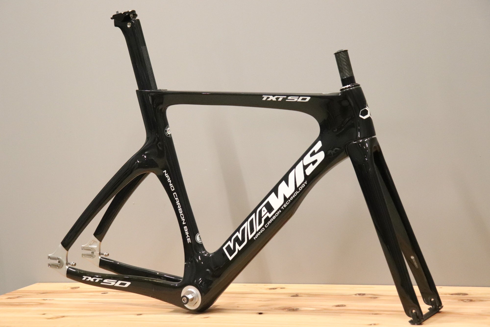ピストフレーム ウィアウィス WIAWIS TXT SD Sサイズ カーボン トラック ピスト