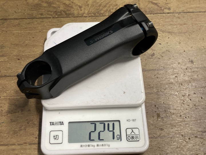 KN418 スペシャライズド SPECIALIZED S-WORKS VENGE STEM アルミ ステム 黒 120mm Φ31.8 OS
