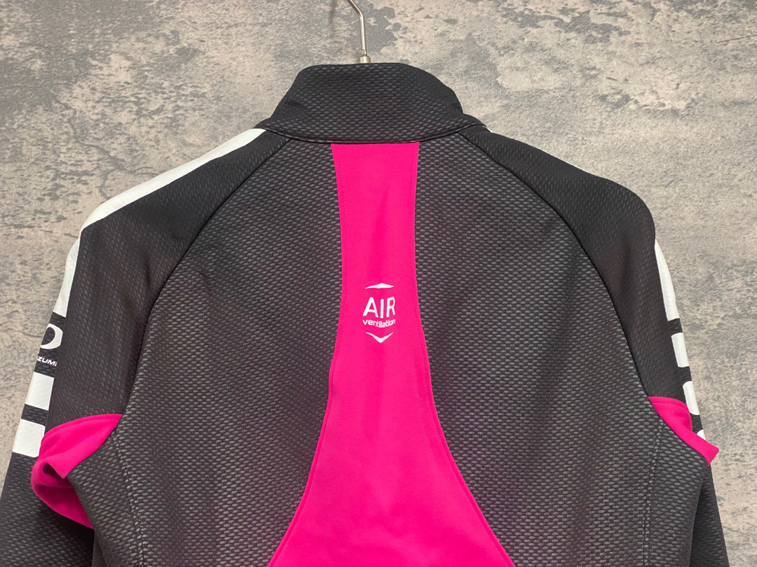 JX138 パールイズミ PEARL iZUMi 長袖 サイクルジャケット 黒 白 M 裏起毛