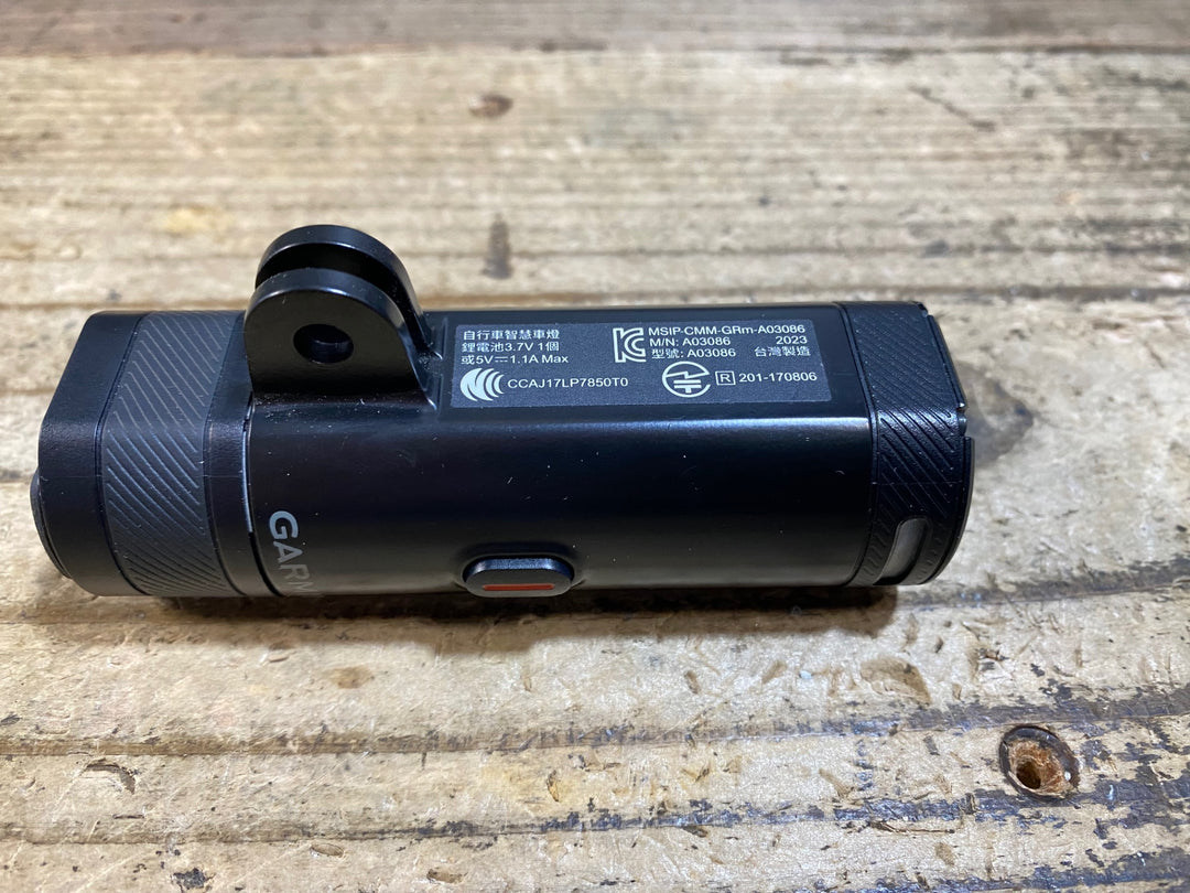 KB500 ガーミン GARMIN VARIA UT800 フロントライト 点灯確認済