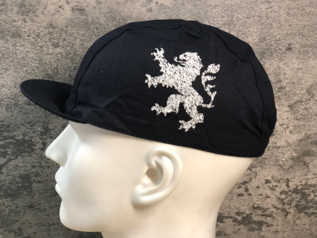 JT345 カペルミュール KAPELMUUR サイクルキャップ 黒 サイズフリー