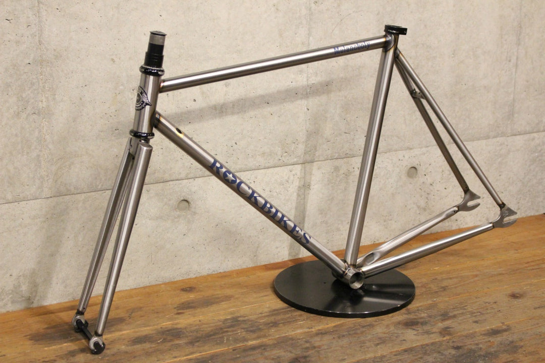 ロックバイクス ROCKBIKES メランコリー Melancholy Mサイズ クロモリ ピスト フレームセット 【福岡店】
