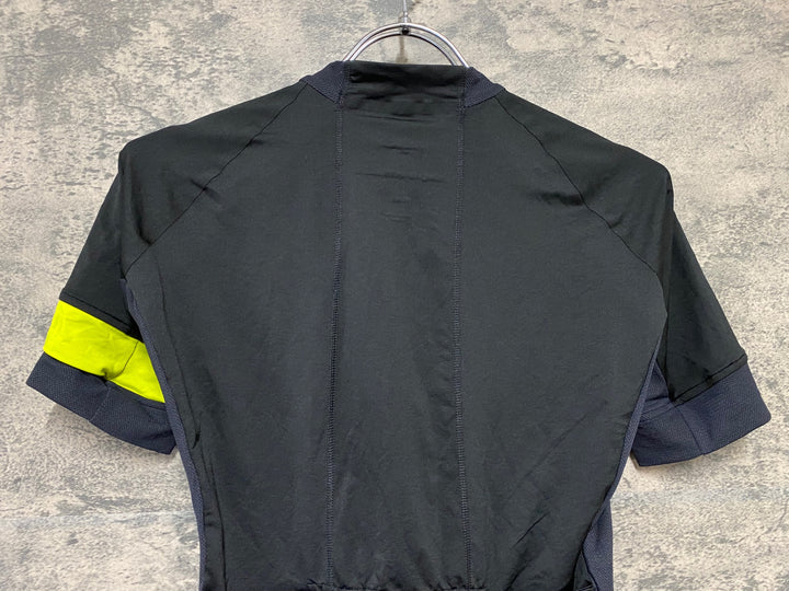 KD531 ラファ Rapha PRO TEAM JERSEY 半袖 サイクルジャージ 黒 黄 XS