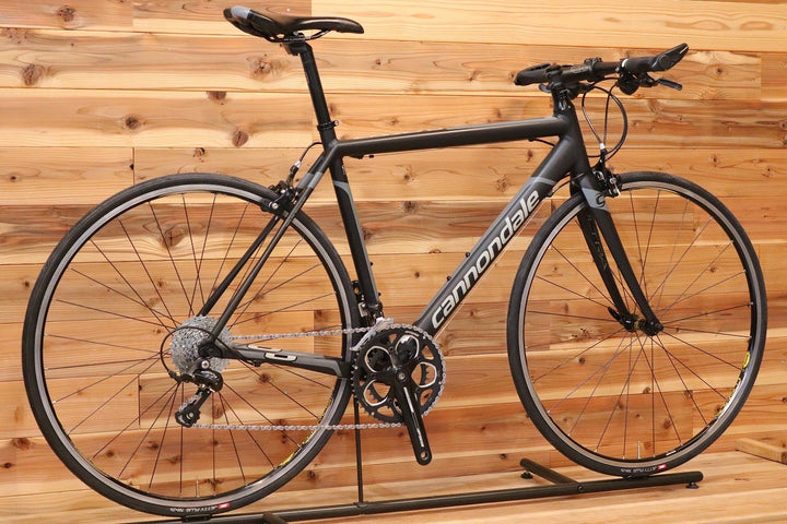 キャノンデール CANNONDALE キャド CAAD8 FLAT 2016 51サイズ シマノ ソラ 3500 MIX 9S アルミ フラットバー ロードバイク 乗り出しセット付 【広島店】