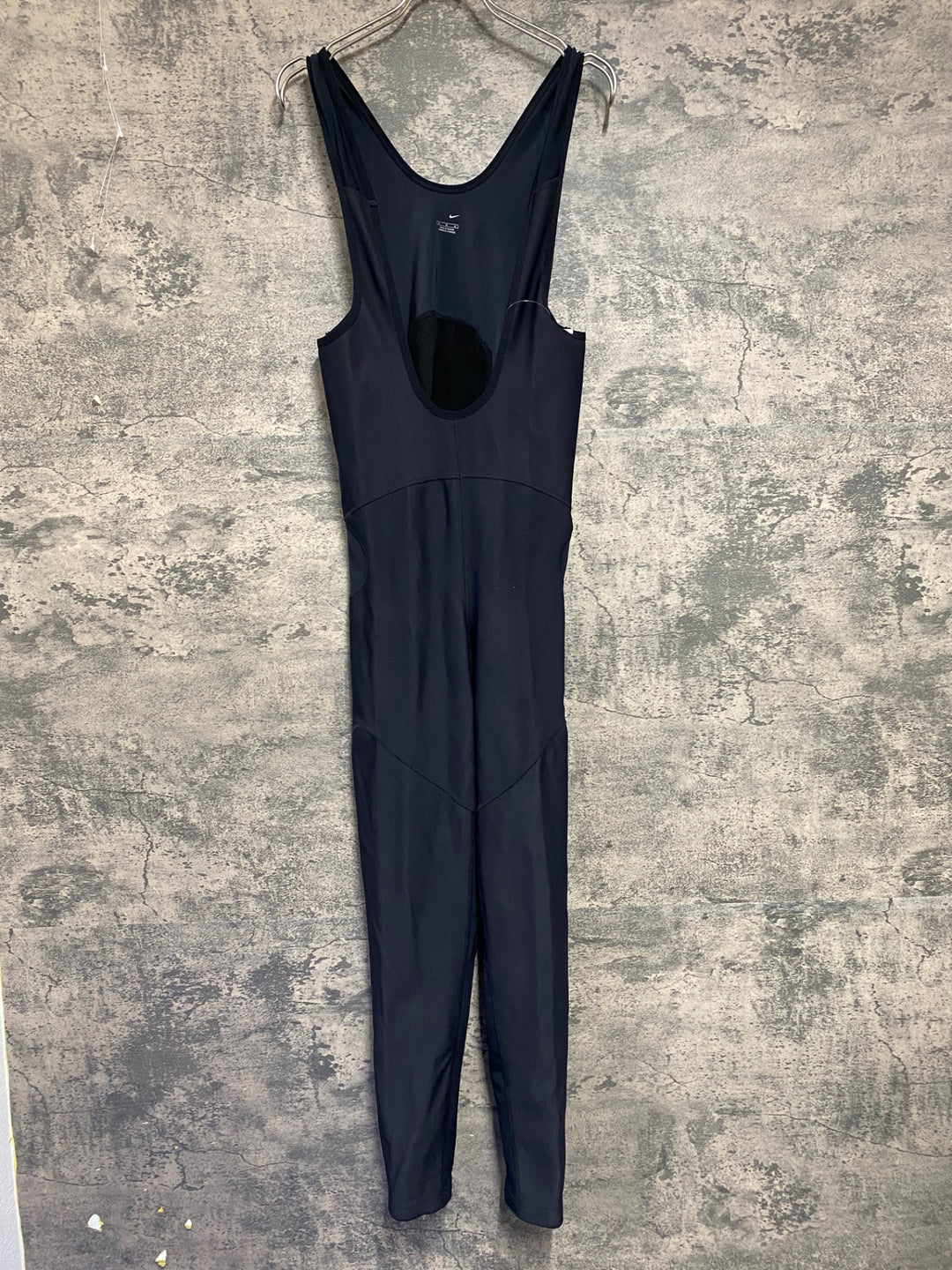 KF852 ナイキ Nike ビブタイツ 黒 M 裏起毛 パッド無し