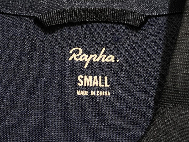 JT080 ラファ Rapha BREVET JERSEY 半袖サイクルジャージ 紺 S 日焼け