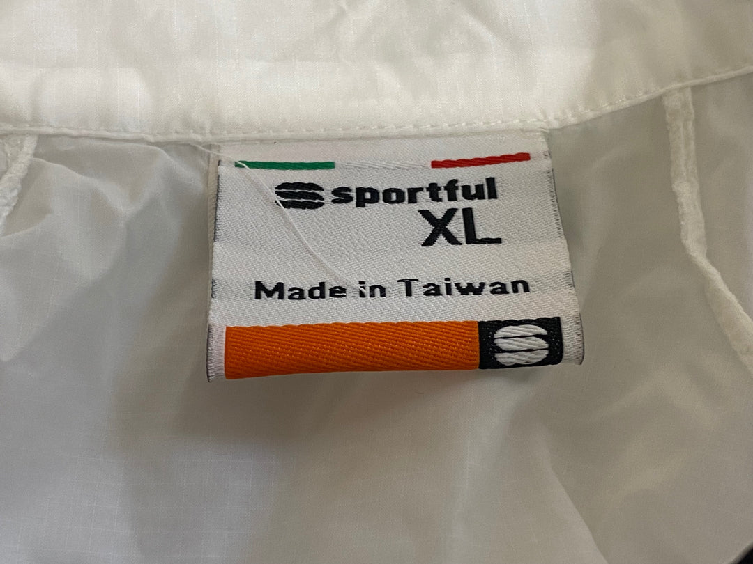 JV392 スポーツフル sportful ジレ サイクルベスト 白 XL
