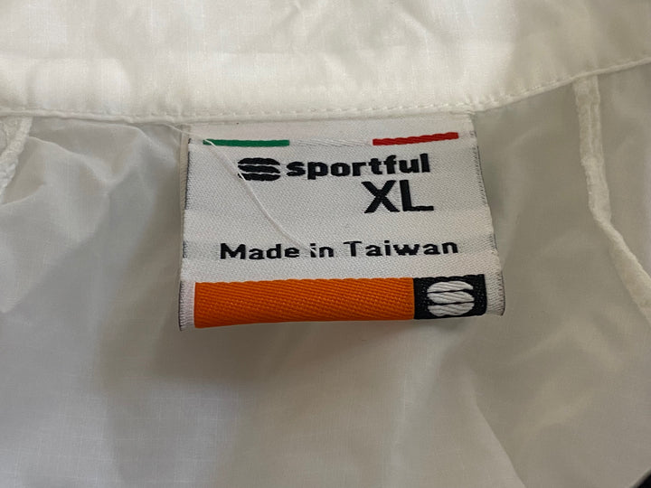 JV392 スポーツフル sportful ジレ サイクルベスト 白 XL