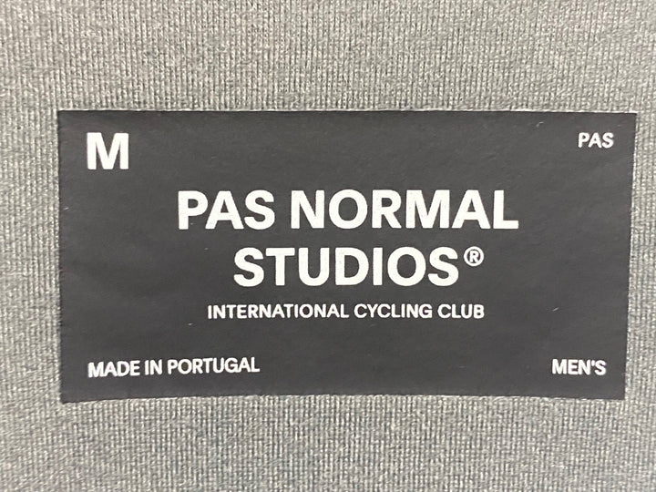 KB878 パスノーマルスタジオ PAS NORMAL STUDIOS Mechanism Thermal Long Sleeve Jersey 長袖 サイクルジャージ グレー M 裏起毛
