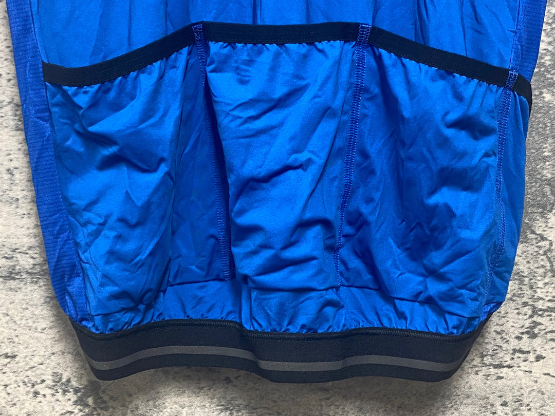 KJ269 オークリー OAKLEY CORE FIT 半袖 サイクルジャージ 青 M