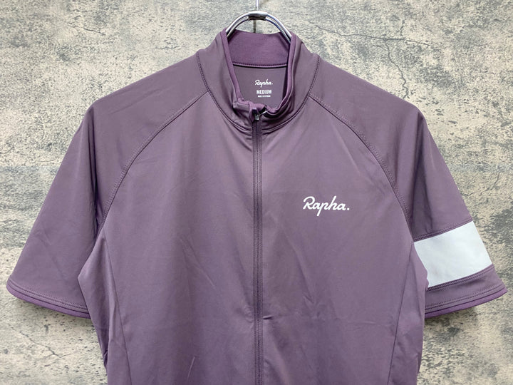 JP853 ラファ Rapha CORE JERSEY 半袖 サイクルジャージ 薄紫 M