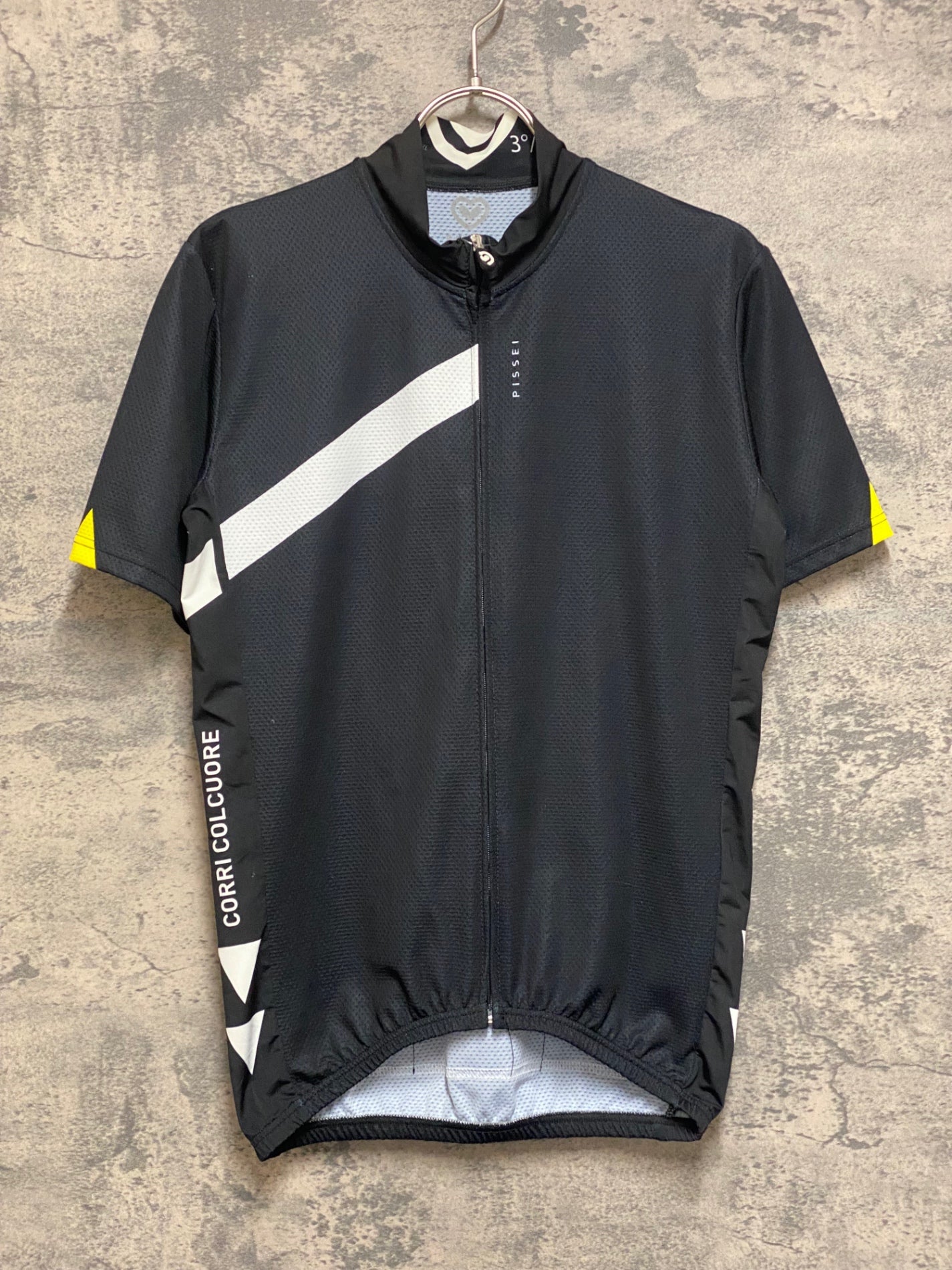 JS095 ピセイ PISSEI 半袖 サイクルジャージ 黒 M/3 – BICI AMORE